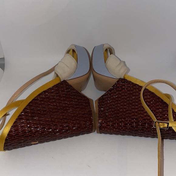 Salvatore Ferragamo wedge sandals size - 10 - Picture 9 of 12